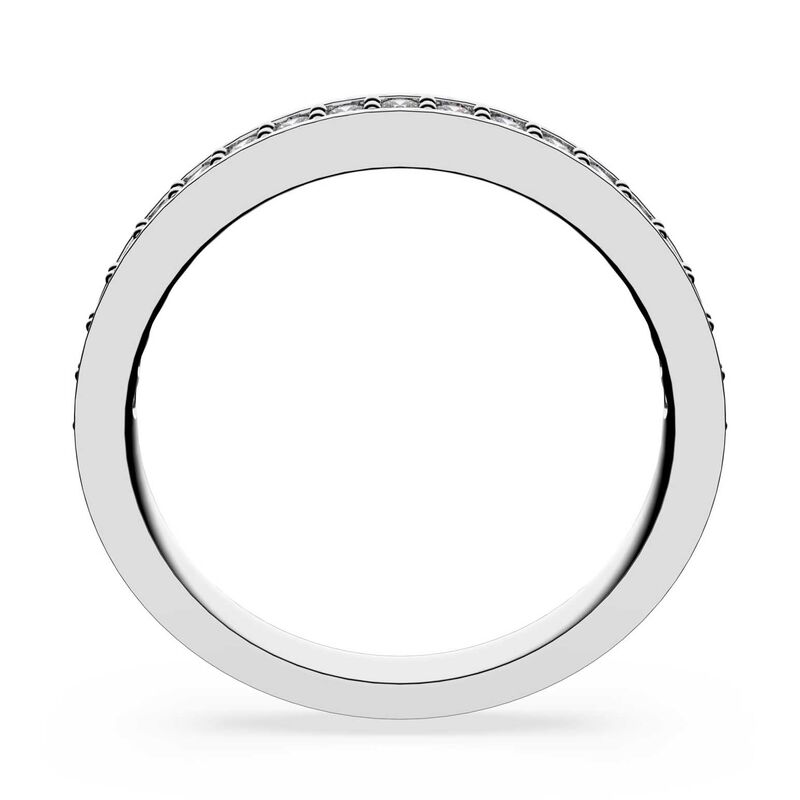 Swarovski Matrix Ring - Rhodium Plated 58 image number 3